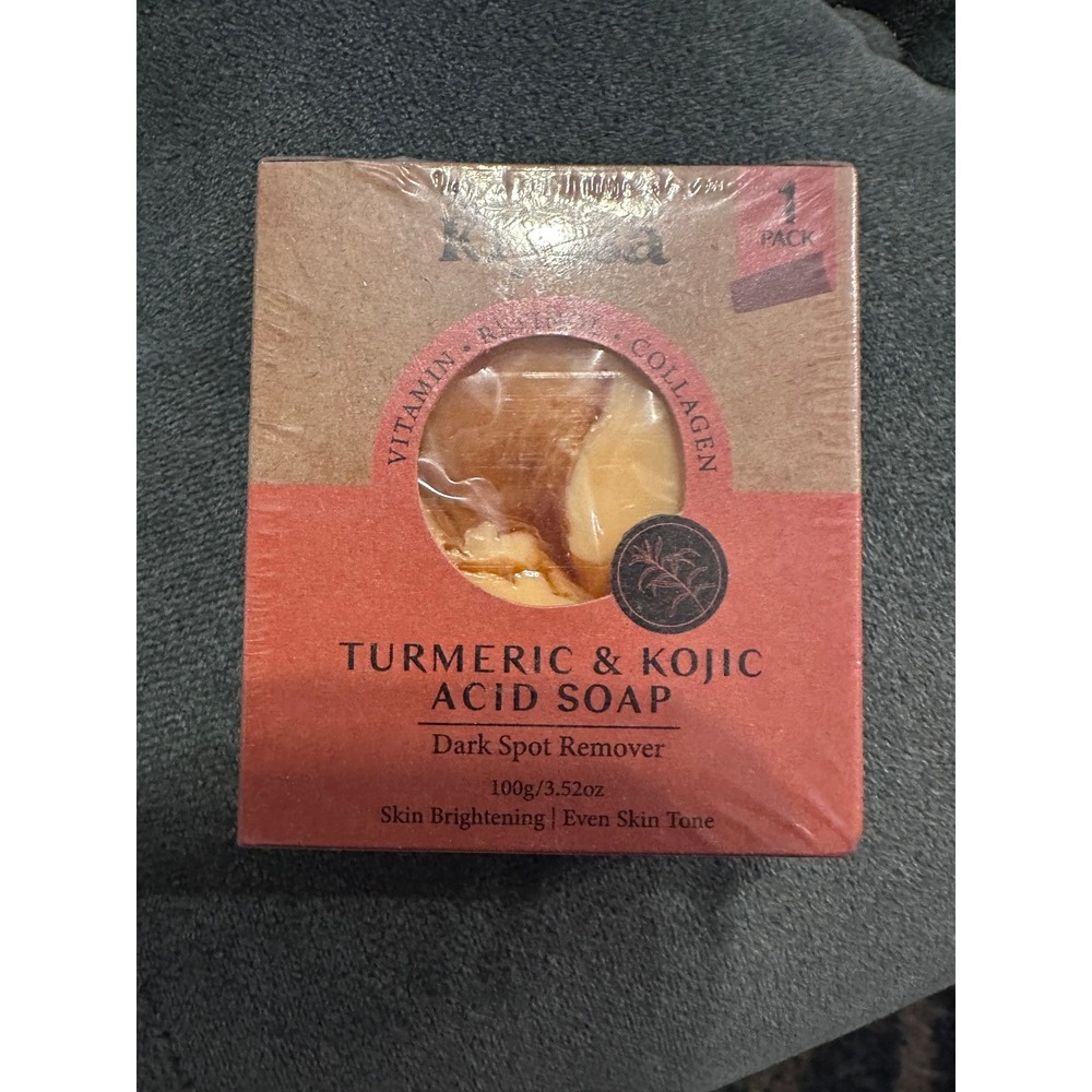 Klyssa Turmeric Kojic Acid Soap Dark Spot Remover Skin Brightening